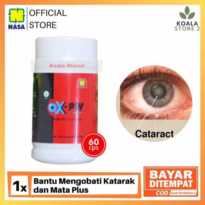 Obat mata katarak - Kapsul mata katarak - Kapsul mata herbal - Ox pw NASA - Obat mata rabun jauh