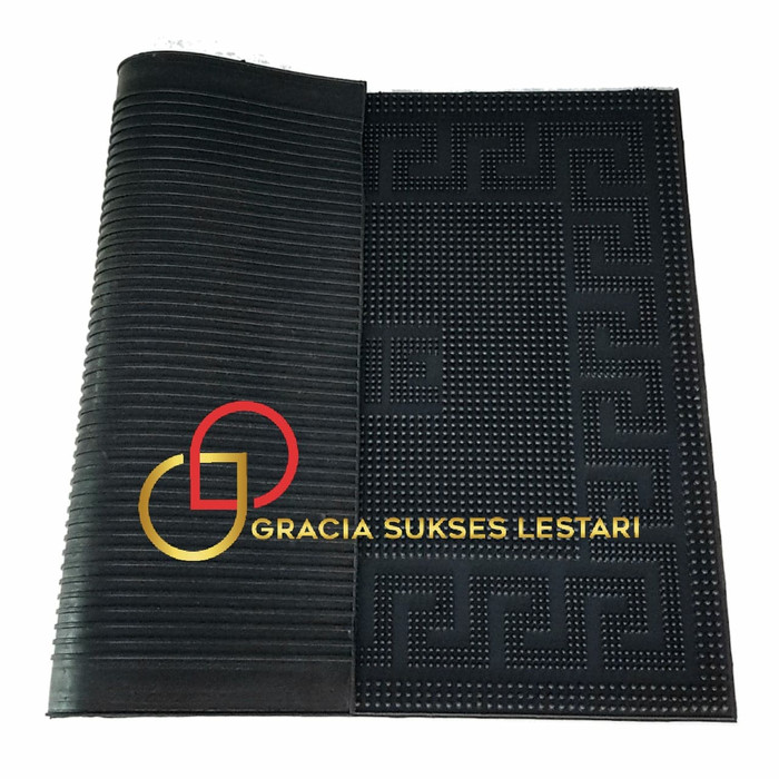 KESET KARPET KARET ANTI SLIP 40 X 60 ORIENTAL WELCOME