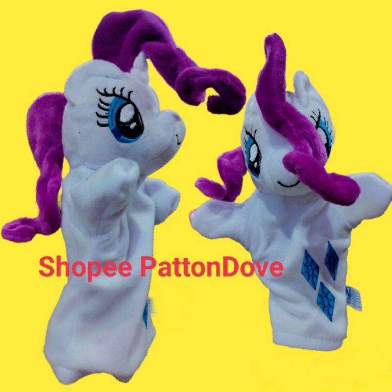 UNICORN TWILIGHT SPARKLE BONEKA TANGAN PREMIUM PUTRI TWILIGHT SPARKLE UNICORN MY LITTLE PONY HAND PUPPET ANIMAL BINATANG HEWAN KARAKTER BONEKA DONGENG BAHAN BAGUS.