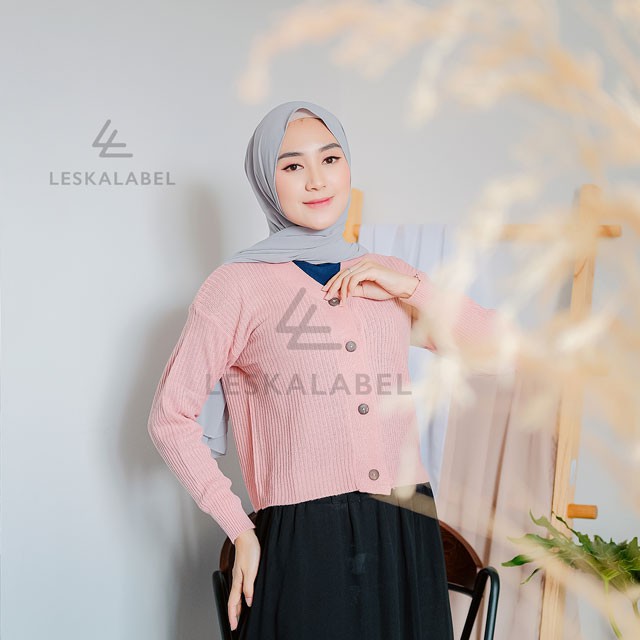 Cardigan Rajut Crop Wanita Sweater Premium Murah dan Tebal