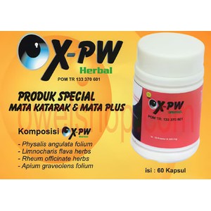 OX-PW Herbal Spesial Mata Katarak & Mata Plus