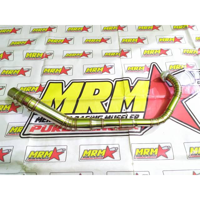 Leher Knalpot Satria FU + Adaptor