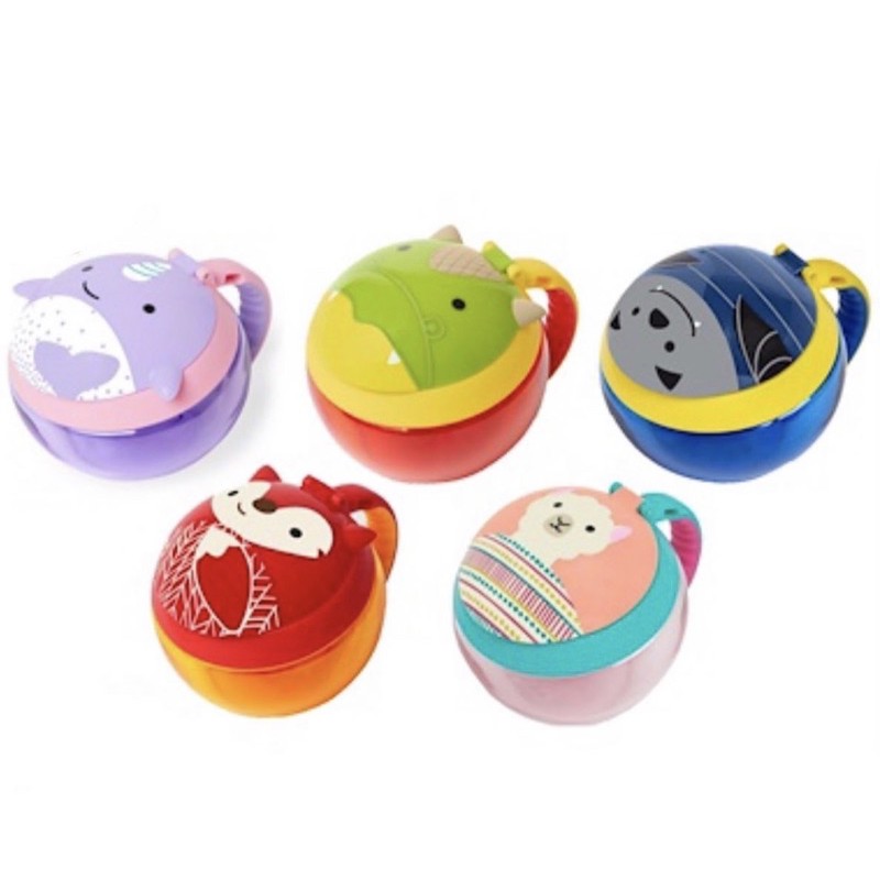 skip hop zoo snack cup