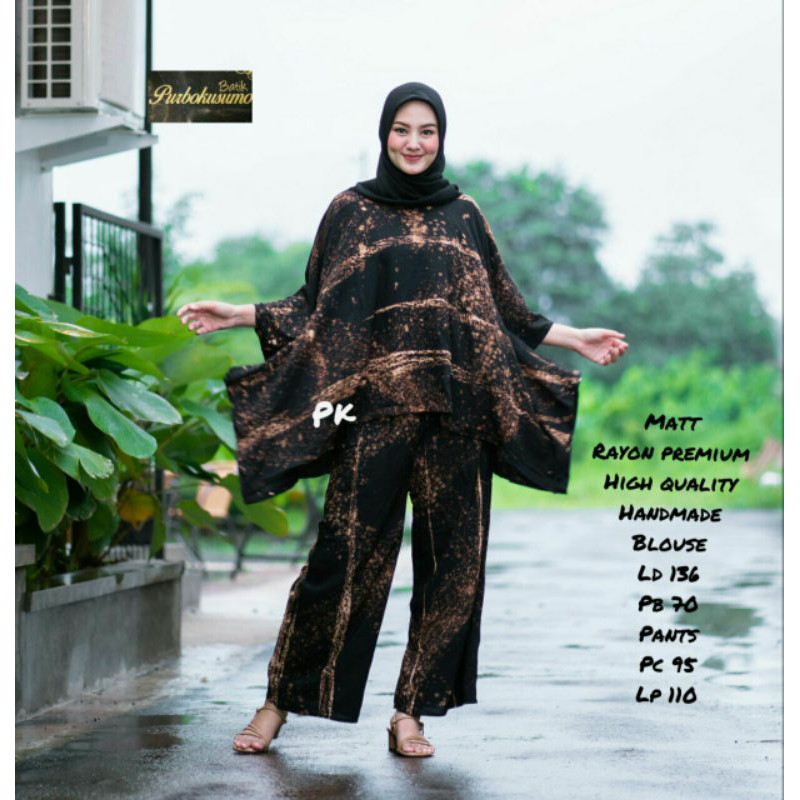 CP Set Sibori/CP Set Rayon Premium/One Set Aserehe/One Set/Batik Purbokusumo