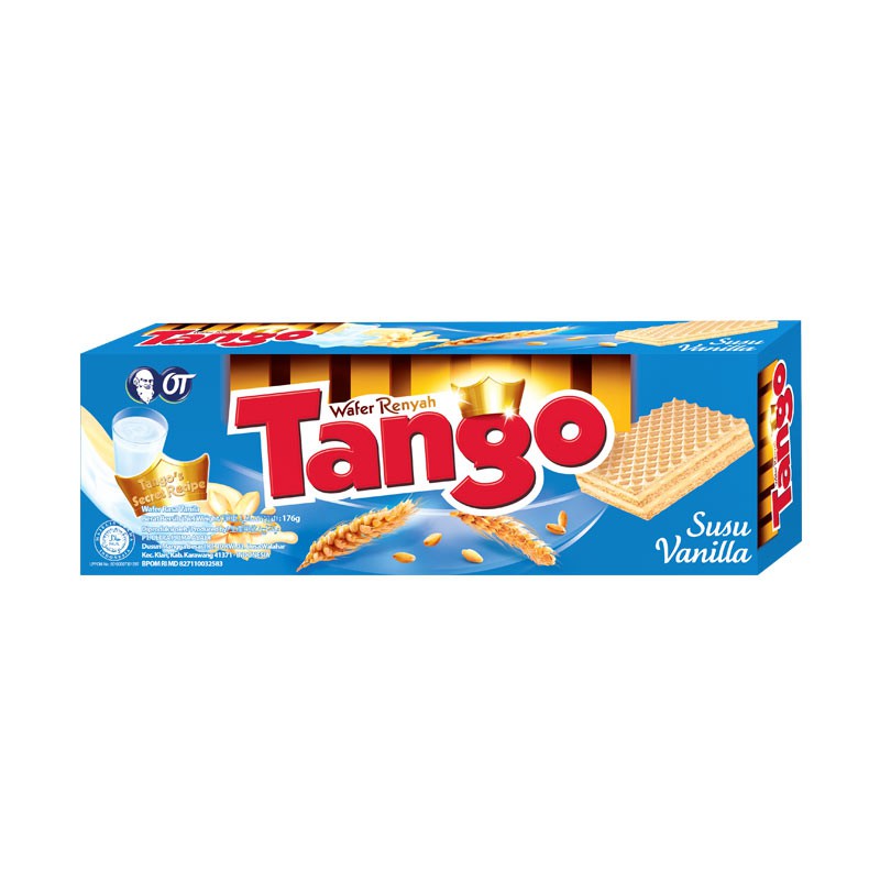 

WAFER TANGO TANGGO VANILLA 133 GR**