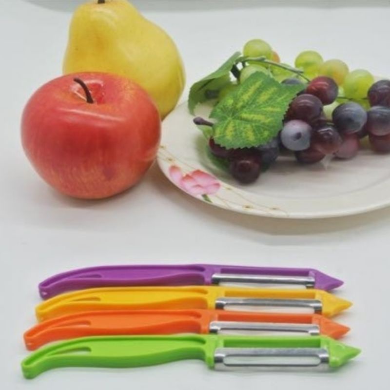 SOUVENIR 1pcs - Pisau Serut / Fruit slicer / Peeler Buah dan Sayuran Murah Aman Berkualitas