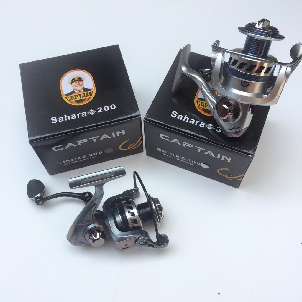 Reel Captain Sahara 200 - 300 Power Handle Stainless Steel