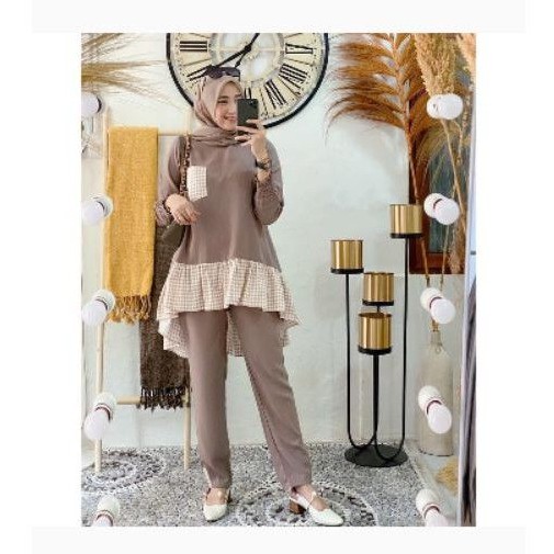 Razeta Set L XL Setelan Baju Muslim Wanita Terlaris