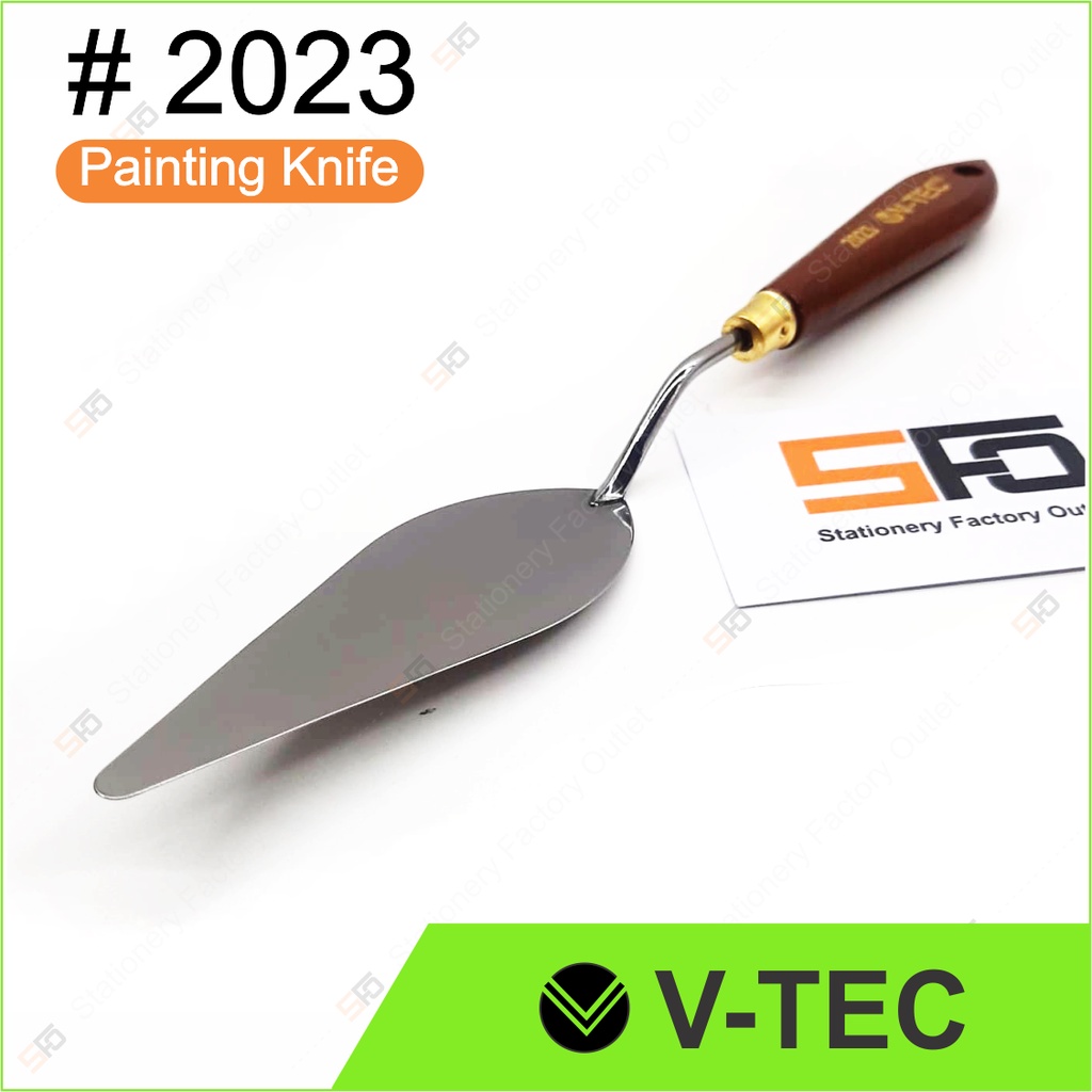 

Painting Knife V-Tec Satuan - Pisau Palet Lukis No. 2023