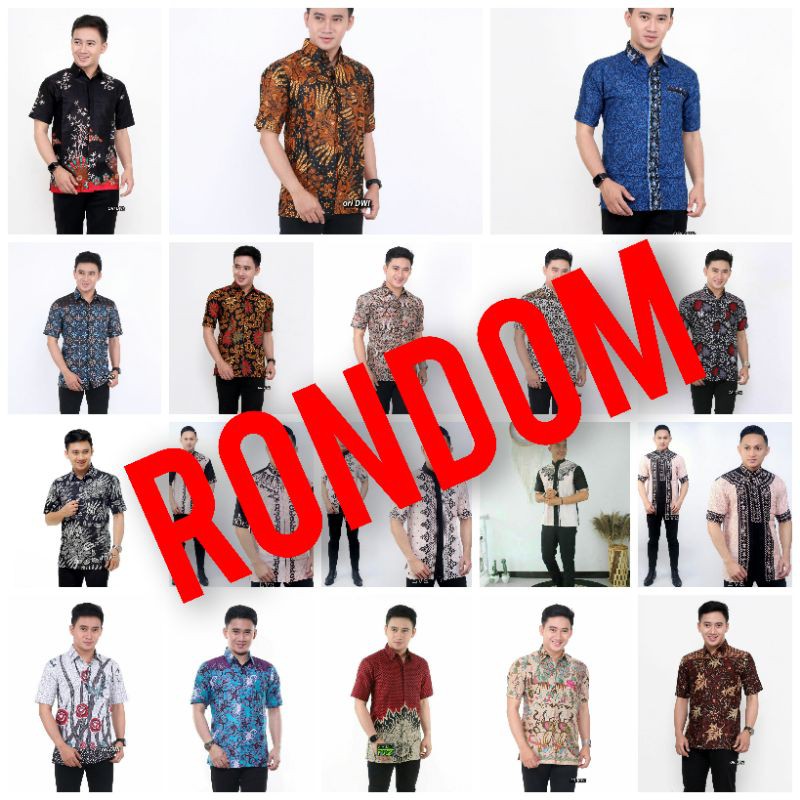 BATIK PRIA MOTIF RONDOM