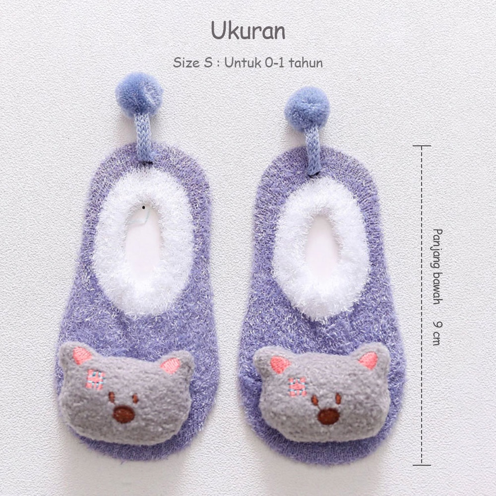 Halobaby Kaos Kaki Anak Bayi Lucu / Kaus Kaki Bayi Anti Slip / Baby Socks