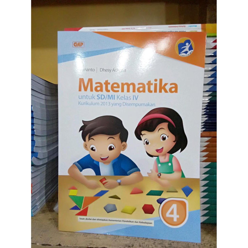 Buku Matematika Kelas 4 Sd Gunanto Shopee Indonesia