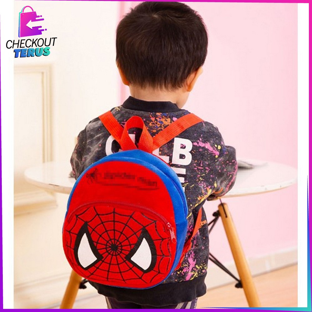 CT T31 Tas Ransel Anak Karakter Kartun Lucu Tas Ransel Anak Sekolah TK SD Tas Ransel Mini Anak Sekolah Import