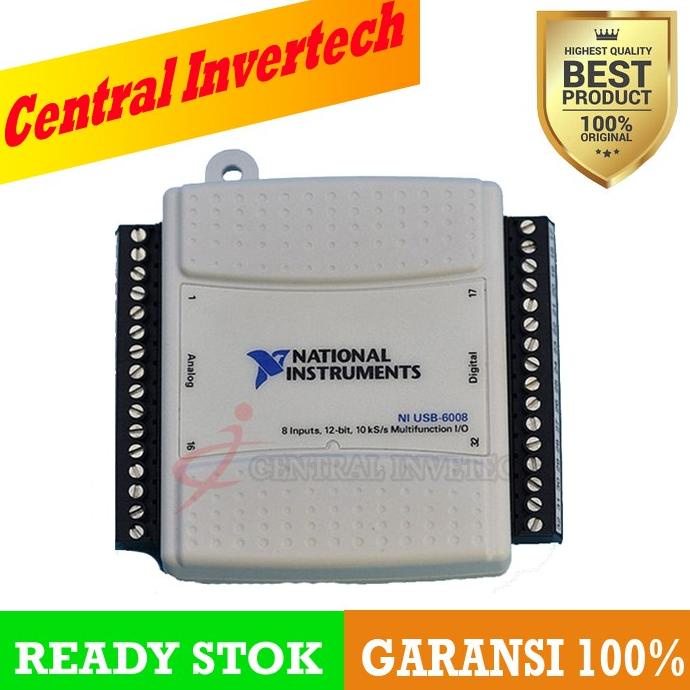 USB-6008 National Instruments Data Acquisition Card NI DAQ