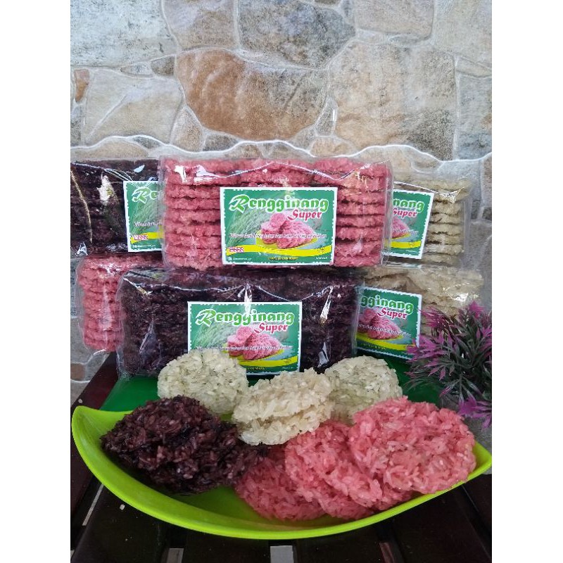 

RENGGINANG MENTAH | Terasi | Ketan Hitam | MURAH MEREKAH