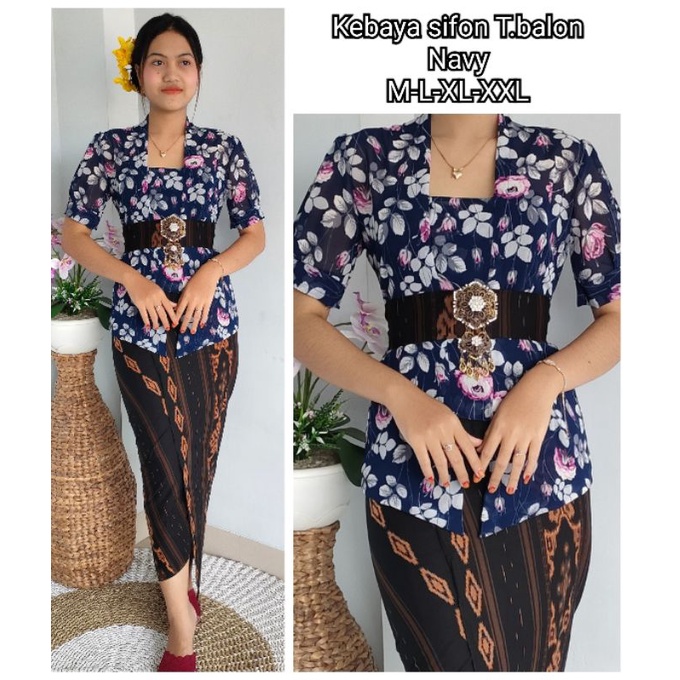 KEBAYA SIFON TANGAN BALON