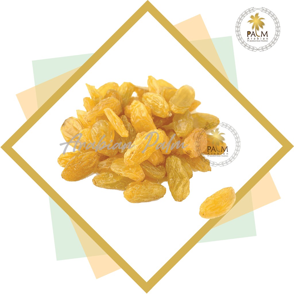 

golden raisin/kismis kuning 1 kg