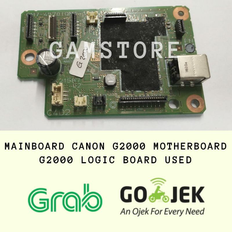 Board Printer Canon G2000, Mainboard G2000, Motherboard Canon G2000 used