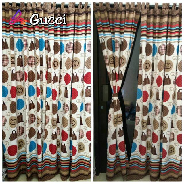 Gorden pintu gorden jendela tirai cantik minimalis sprei homemade