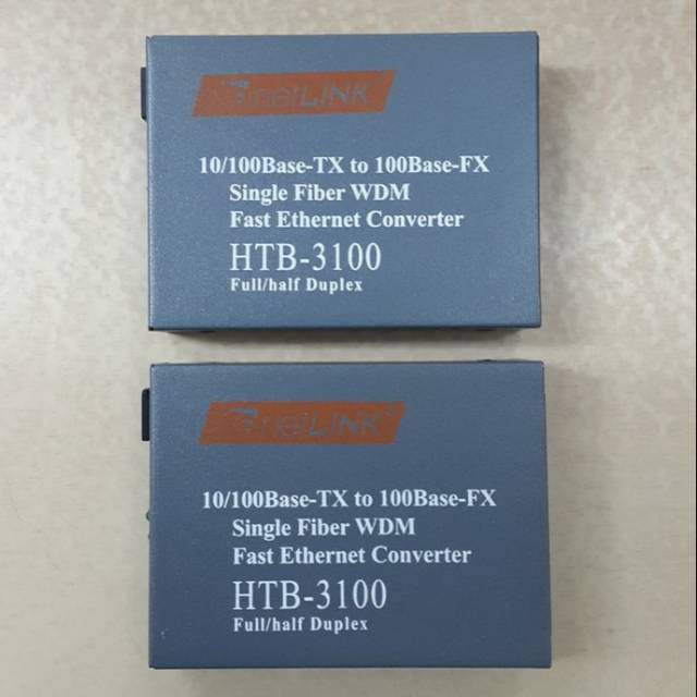 Netlink Fiber Media Converter HTB-3100 A&amp;B