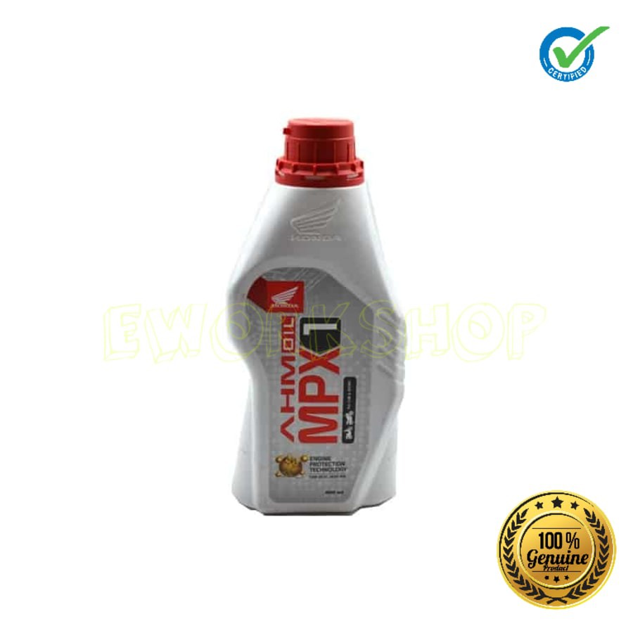 OLI AHM OIL MPX1 4T 10W-30 0,8 L 100% Original Product