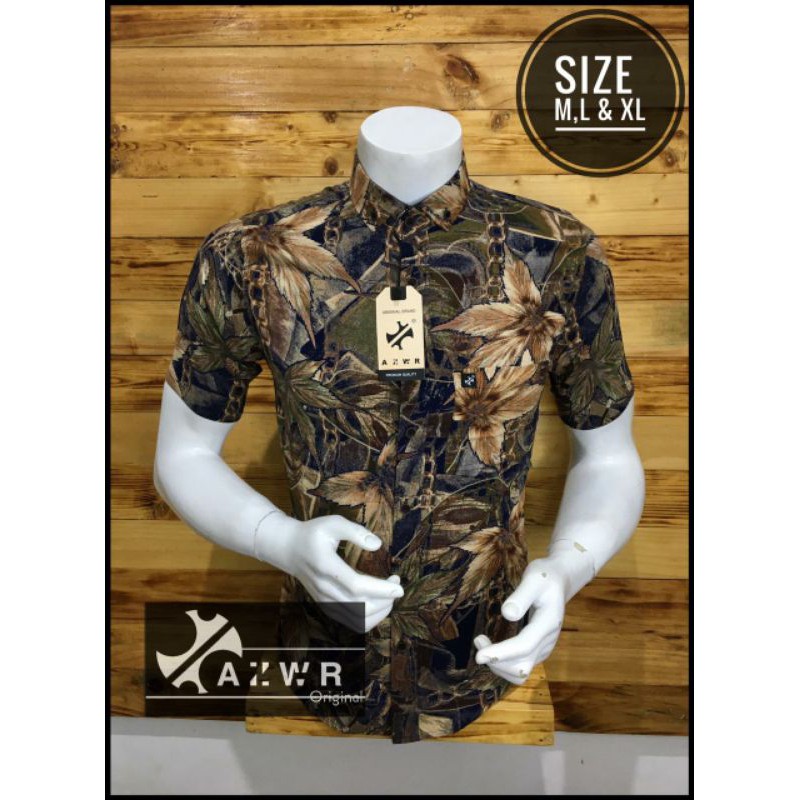 kemeja azwr original