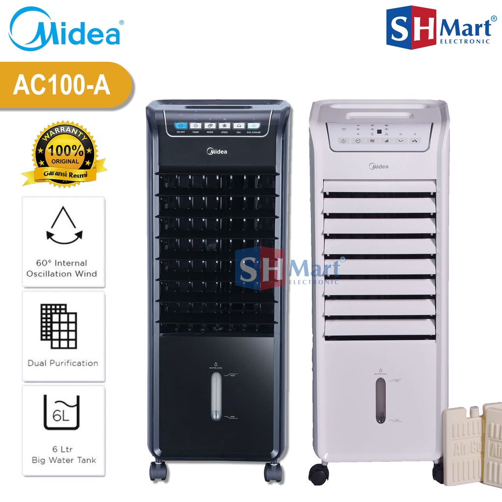 AIR COOLER MIDEA AC-100 A 6LITER (MEDAN)