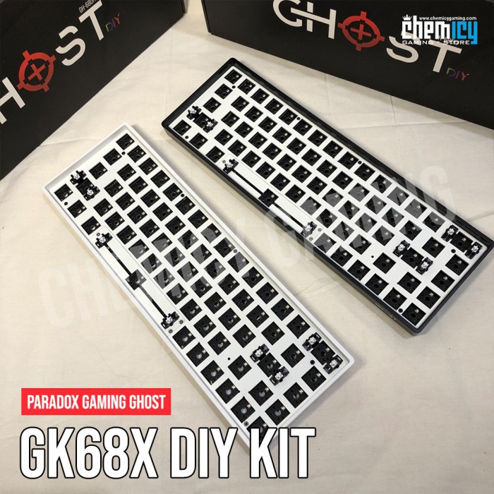 Paradox Gaming GHOST DIY GK68X Wired Kit RGB Hot Swap Custom Keyboard