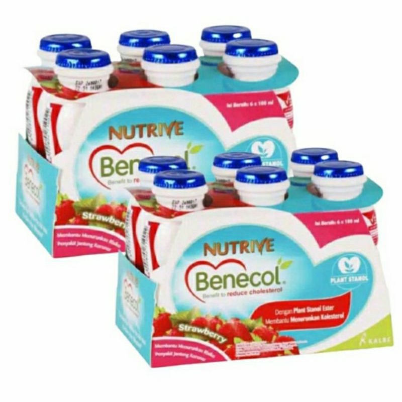 

Nutrive Benecol Starwberry 100Ml Set 6Pcs Twinpack