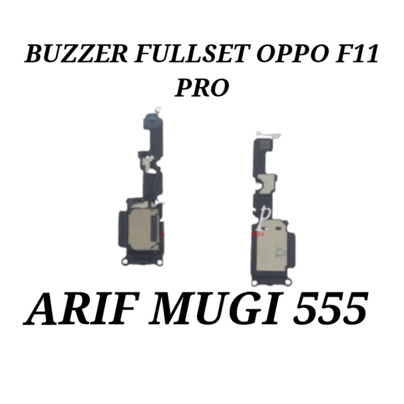 BUZZER BUZER LOUD SPEAKER SPIKER NADA DERING FULLSET OPPO F11 PRO FS ORIGINAL