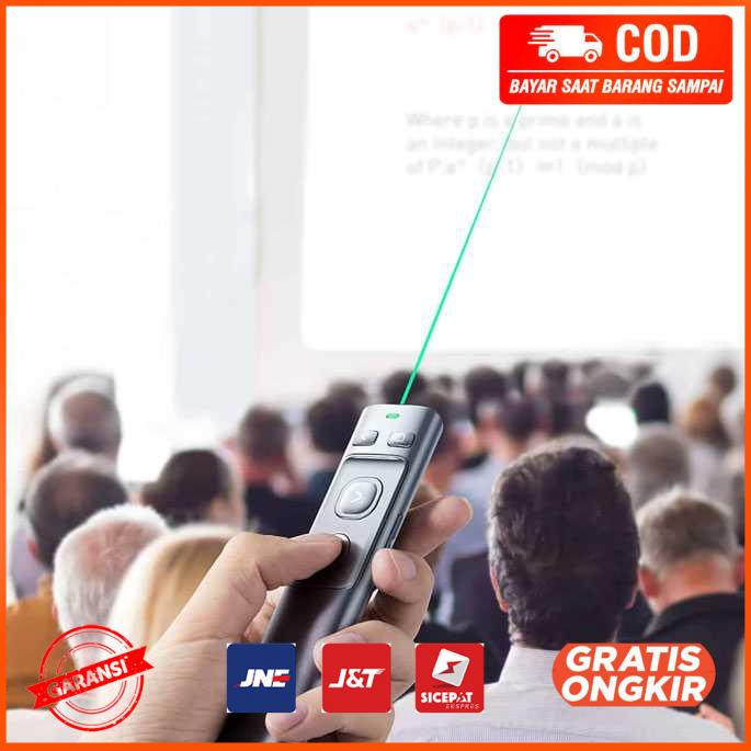 Baseus Wireless Laser Presenter Rechargeable Green Pointer WKCD010013