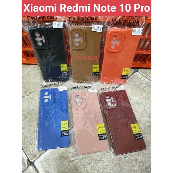 Softcase Xiaomi Redmi Note 10 Pro 4G Silikon Casing Selicon Case Macaron Pelindung Pro Camera