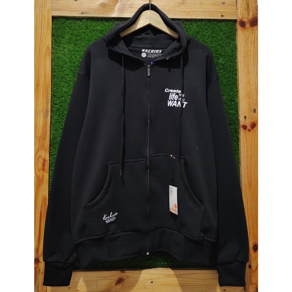 SWEATER HOODIE M L XL XXL JAKET HOODIE ZIPPER PRIA / WANITA SWEATER RESLETING SABLON SIMPLE HUDI SLETING HITAM ORI DISTRO KACHIOS MR DEE SIZE JUMBO