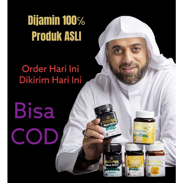 

Madu Dzikriya Herbal Hitam Pahit