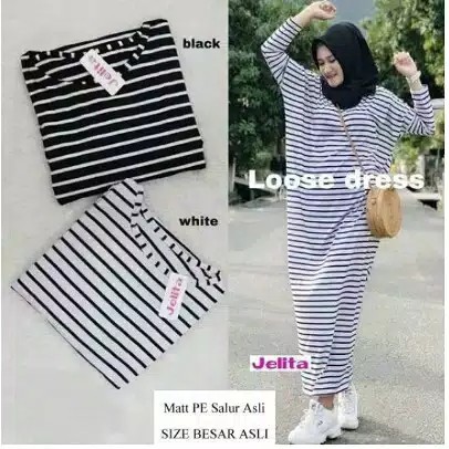 LOOSE DRESS JUMBO/ LOOSE SALUR DRESS N_A