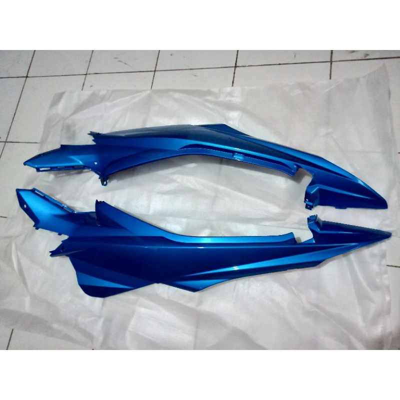 Original SGP Cover Body Bodi Samping Satria Fu FL Facelift Biru GP Orisinil SGP Cover Body Samping K