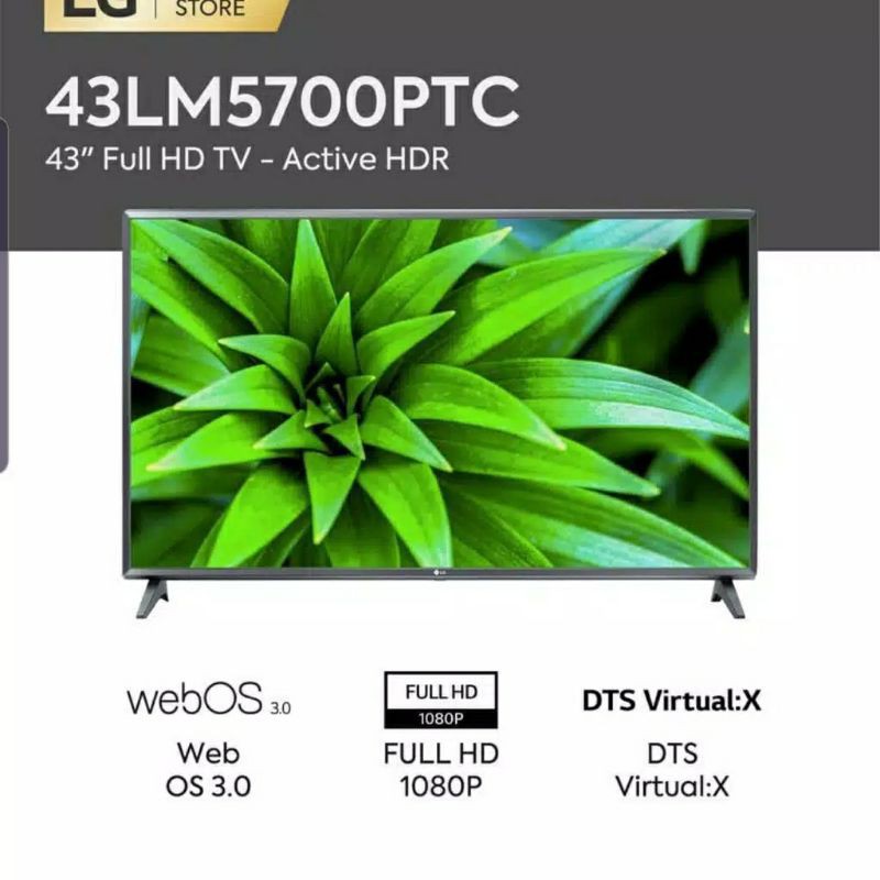 LG LED TV 43 inch 43LM5700 Smart TV Full HD Aktif HDR -Netflix Youtube