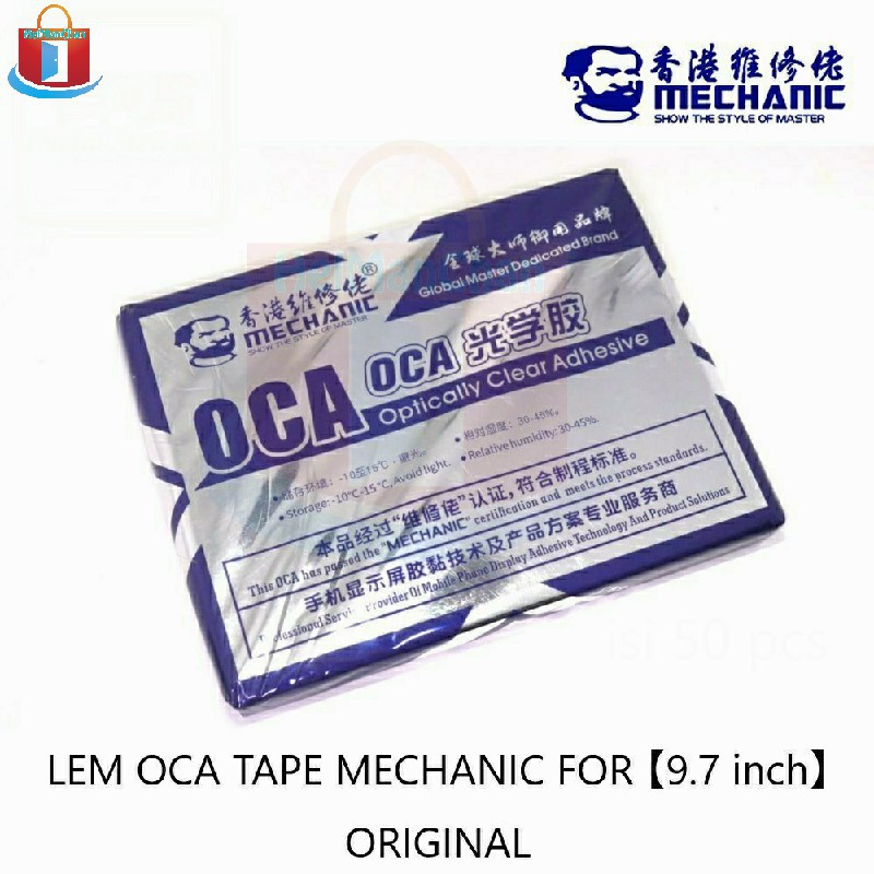

LEM OCA TAPE MECHANIC FOR LCD Touchscreen (9.7 INCH) 77480 Lem OCA Kering