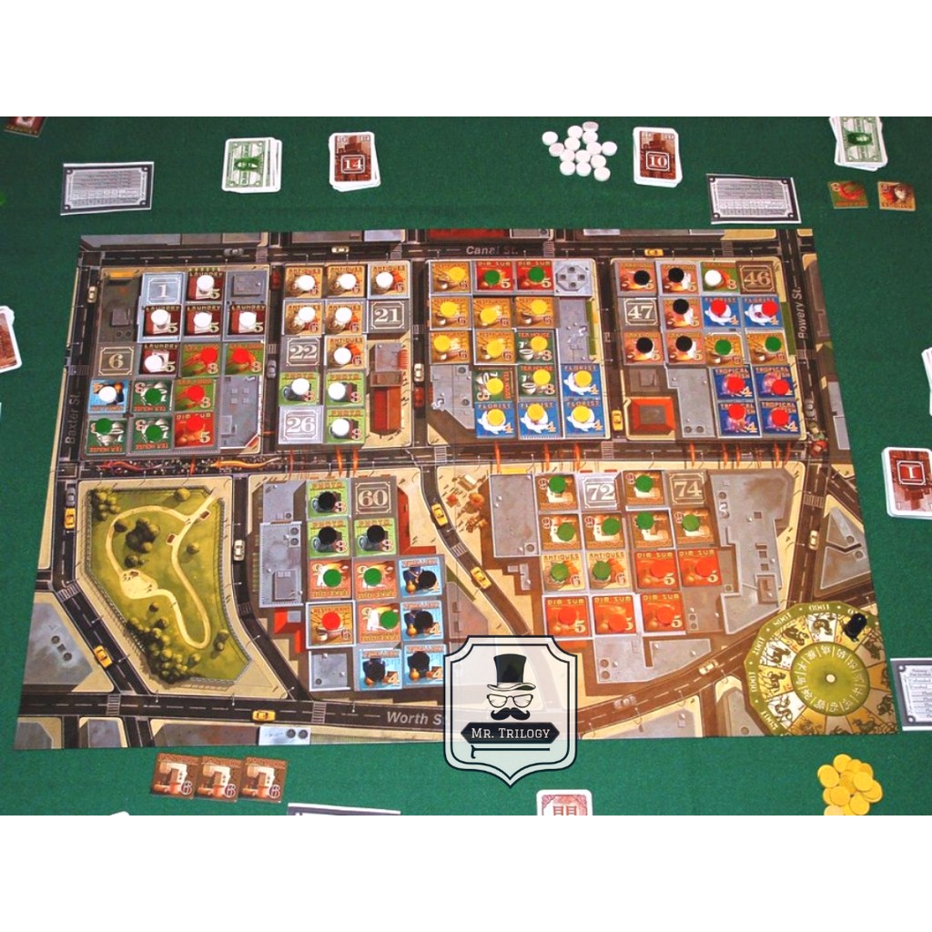 China Town Board Game by Z-Man Games Boardgame Chinatown Kota Pecinan Unik Original skill bisnis trading dan negosiasi seru not monopoli