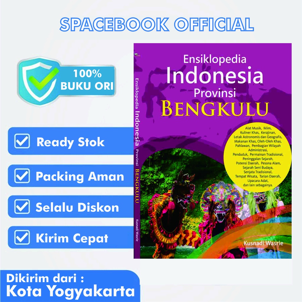 Jual Ensiklopedia Indonesia Provinsi BENGKULU Kusnadi Wasrie - Penerbit ...