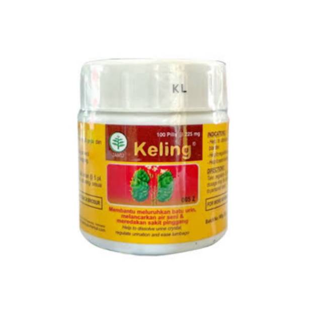 DIURETIK KELING PIL Original Borobudur herbal
