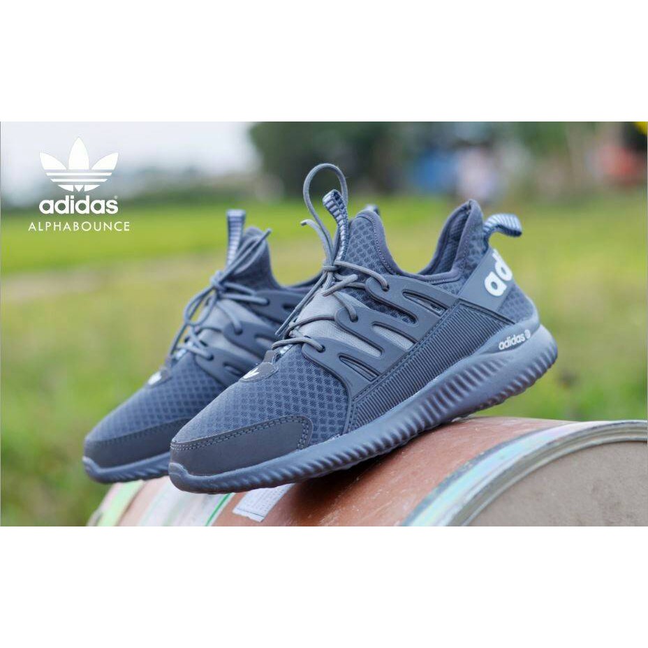 Sepatu Wanita Adidas Alphabounce Grade Ori Vietnam, Running Shoes Lari Joging senam santai woman