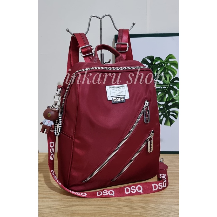 RANSEL WANITA IMPORT D*S*Q 2IN1 32#