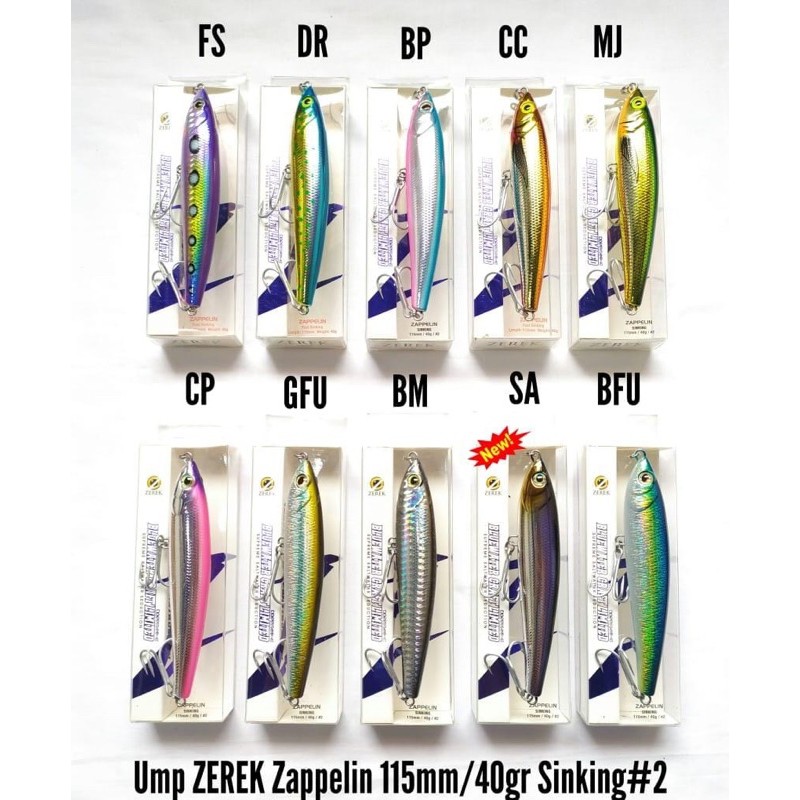 lure zerek zappelin 115mm