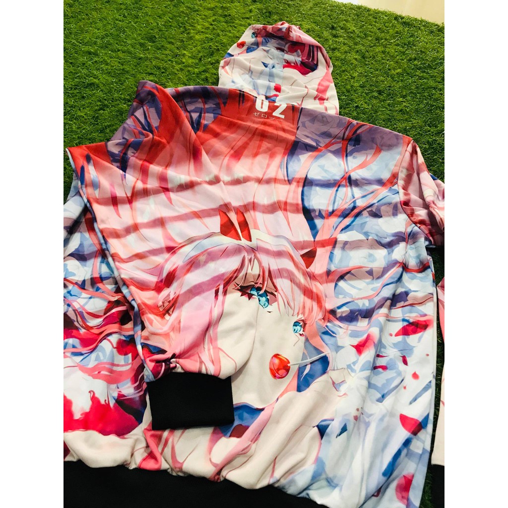 Hoodie Zero Two Lolipop Fullprint Adidaspoly