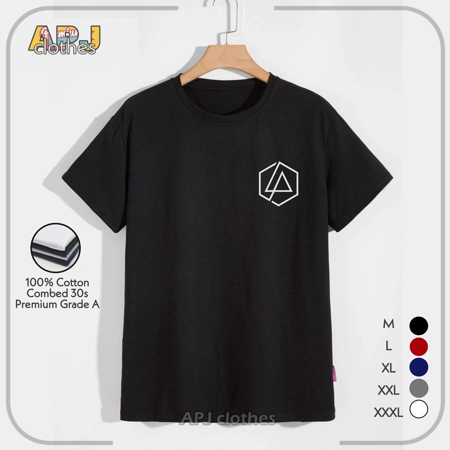 Baju Kaos Distro Pria T Shirt Murah Linkin Park Premium Combed 30s T Shirt Original