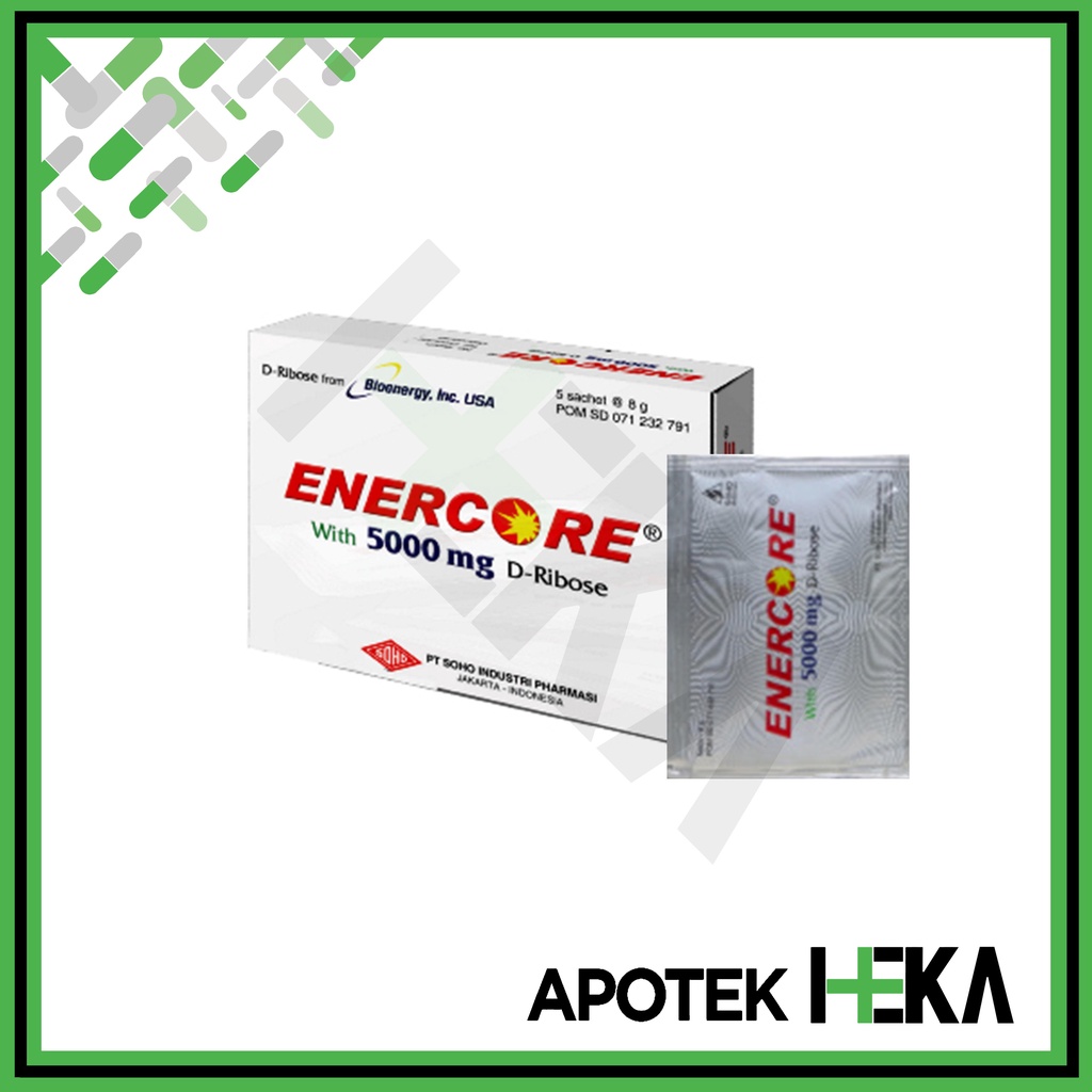 Enercore 5000 Sachet Box isi 5 - Memelihara Daya Tahan (SEMARANG)