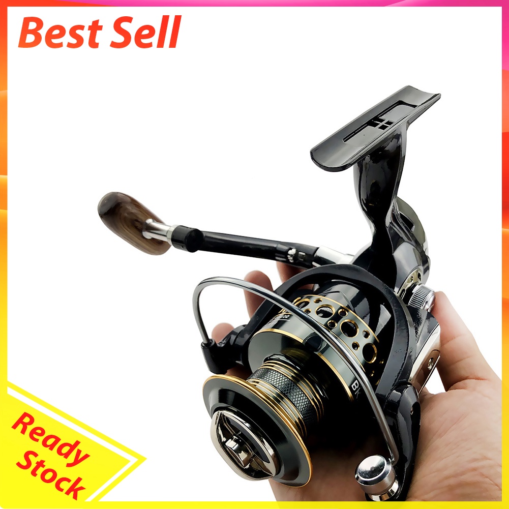 BK 13BBs Right Left Hand 5.2/1 / 4.7/1 Metal Line Cup Spinning Fishing Reel