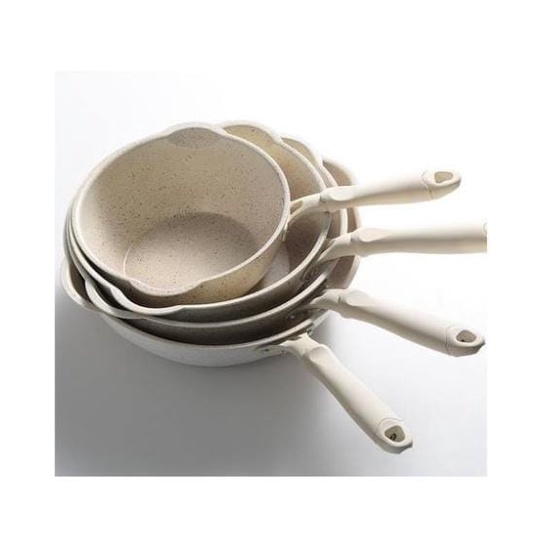 Panci/Super Pan Keramik/Anti Lengket Wok Pan Teflon Marble Frypan