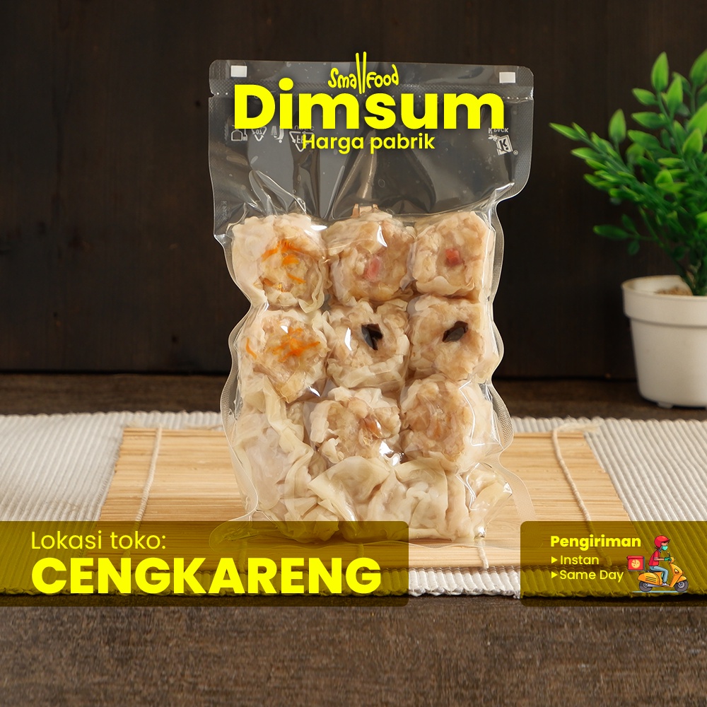 

10 Pcs - Dimsum Siomay Premium Super Grosir Frozen Food Halal - Smallfood CGK